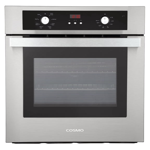 24 in. Lumin Collection 2.5 cu. ft. Electric Wall Oven in Stainless Steel