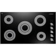 thumbnail image 1 of Cosmo COS-365ECC 36 in. Drop-In Electric Black Ceramic Glass Cooktop, 1 of 11