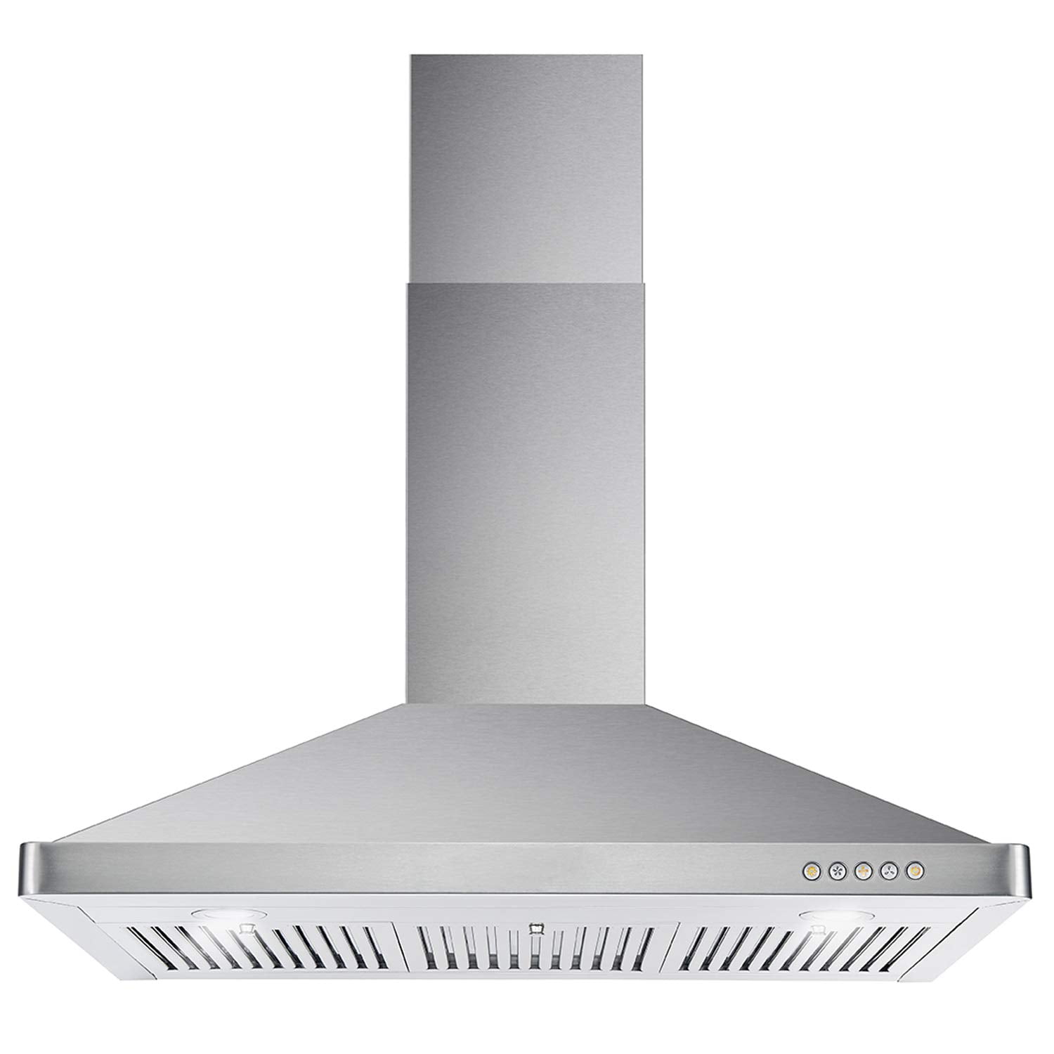 36-Inch Stainless Steel Wall Mount Convertible Range Hood