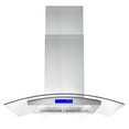 thumbnail image 1 of Cosmo COS-668ICS900 36 Inch Island Range Hood w/ Touch Controls, Stainless Steel, 1 of 4