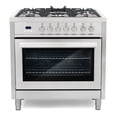 thumbnail image 1 of 36 in. Stellar Collection 3.8 cu. ft. Dual Fuel Range in Stainless Steel, 1 of 13