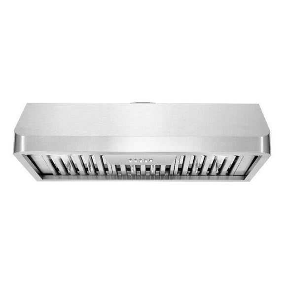 Cosmo COS-QB90 36 in. 500 CFM Ducted Under Cabinet Range Hood in Stainless Steel