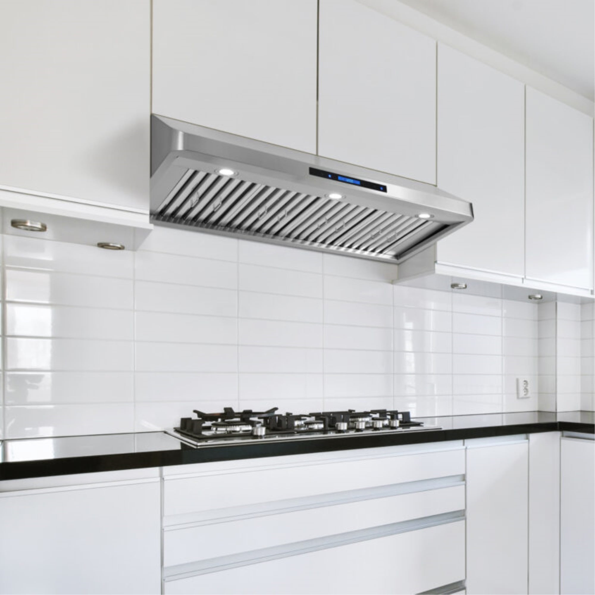 Cosmo Ducted Under-Cabinet Range Hood 48 Stainless Steel