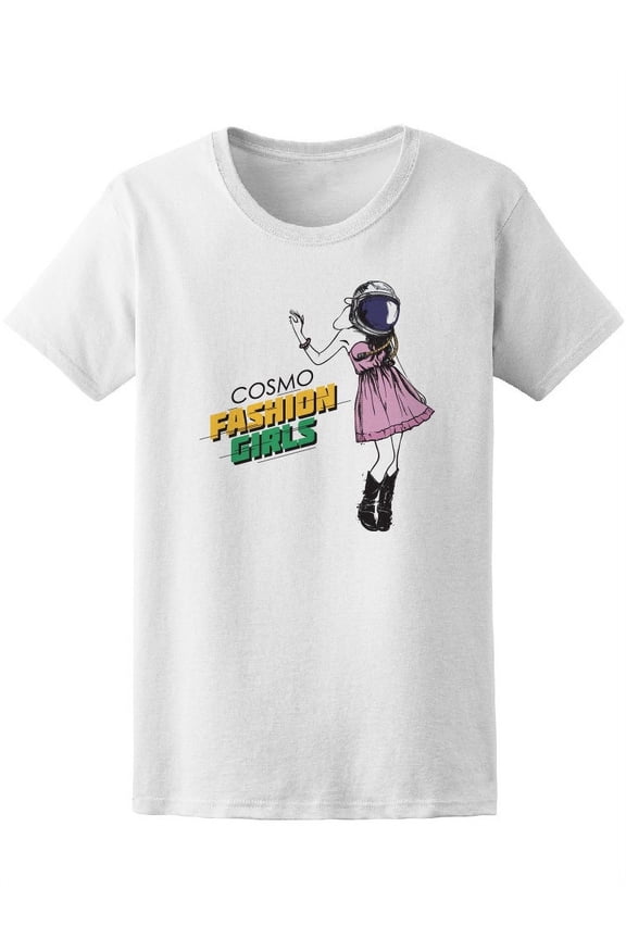 Cosmo Fashion Astronaut Girl Tee Women's -Image by Shutterstock