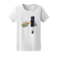 thumbnail image 1 of Cosmo Fashion Space Girls Tee Women's -Image by Shutterstock, 1 of 2