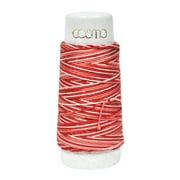 Cosmo Hidamari Sashiko Variegated Thread 30 Meters Rose Bankquet