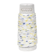 Cosmo Hidamari Sashiko Variegated Thread 30 Meters Shaved Ice Blue Yellow