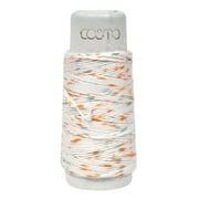 Cosmo Hidamari Sashiko Variegated Thread 30 Meters Shaved Ice Orange Blue
