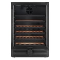 thumbnail image 1 of Cosmo Lumin Collection 24 in. 52-Bottle Single Zone Compressor Wine Cooler, LED Lighting, Matte Black, 1 of 11