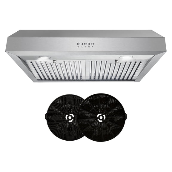Cosmo Range Hoods UC30 30 in. 380 CFM Ductless Under-Cabinet Range Hood
