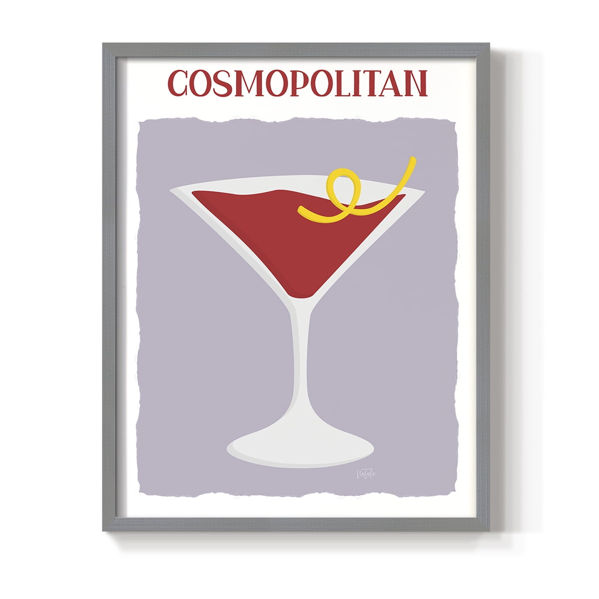 Cosmo in Paper Solid Wood 16 x 20 Framed Print