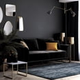 thumbnail image 1 of CosmoLiving Adley Coil Futon, Black Velvet with Black Metal Base, 1 of 21