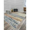 thumbnail image 1 of Rugs America Amelie TA20A Tribal Harvest abstract vintage ivory Area Rug, 2'x4', 1 of 8