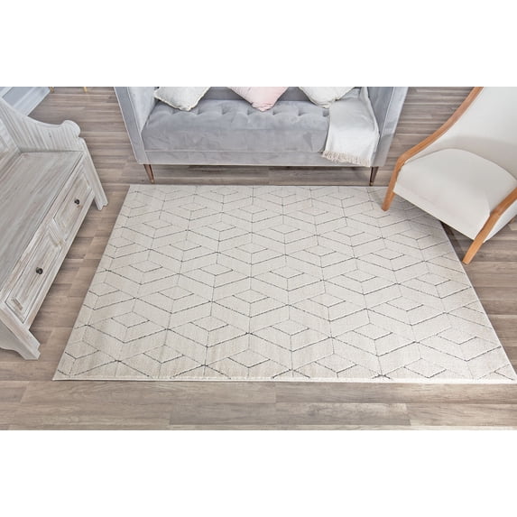 Rugs America Chanai CN10A Contemporary Geometric 5'x7'6" Area Rug