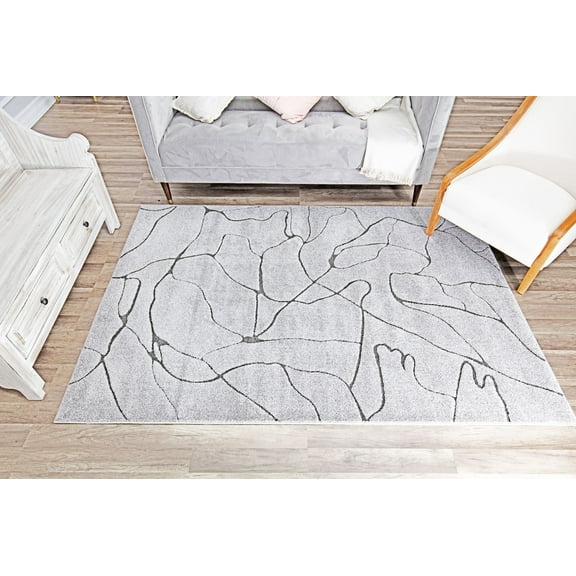 Rugs America Chanai CN20B Contemporary Geometric 5'x7'6" Area Rug