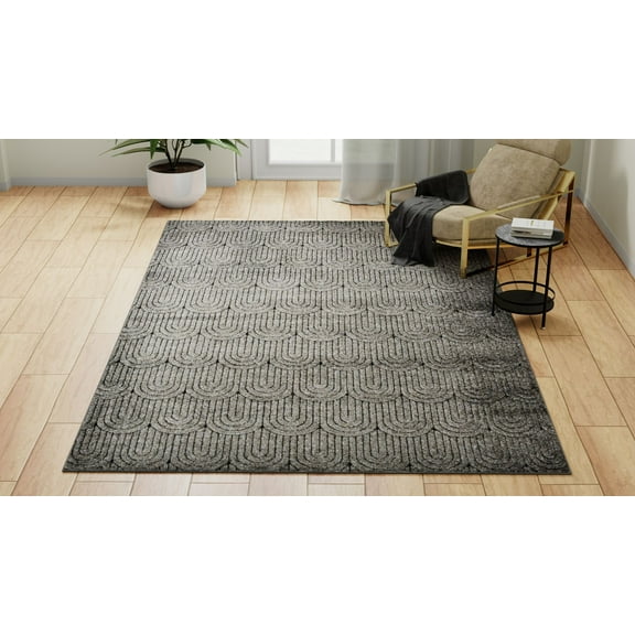 Rugs America Chanai CN40E Contemporary Geometric 5'0" X 7'0" Area Rug