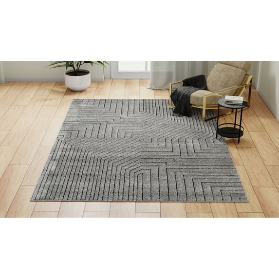 Rugs America Chanai CN90A Contemporary Geometric 8'x10' Area Rug