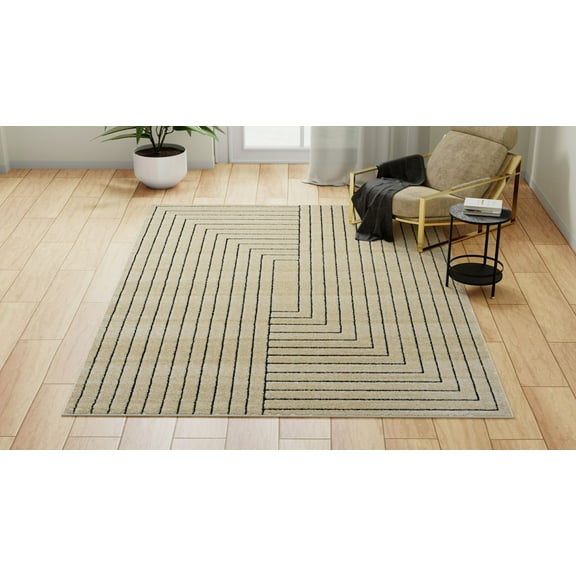 Rugs America Chanai CN95A Contemporary Geometric 9'0" x 12'0" Area Rug
