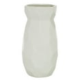 thumbnail image 1 of CosmoLiving by Cosmopolitan 16" Geometric White Ceramic Vase, 1 of 8