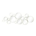 thumbnail image 1 of CosmoLiving by Cosmopolitan 54" x 21" Gold Bubble Cluster Wall Mirror, 1 of 12