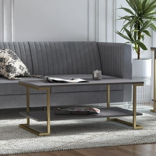 Cosmoliving by cosmopolitan juliette glass top coffee sale table