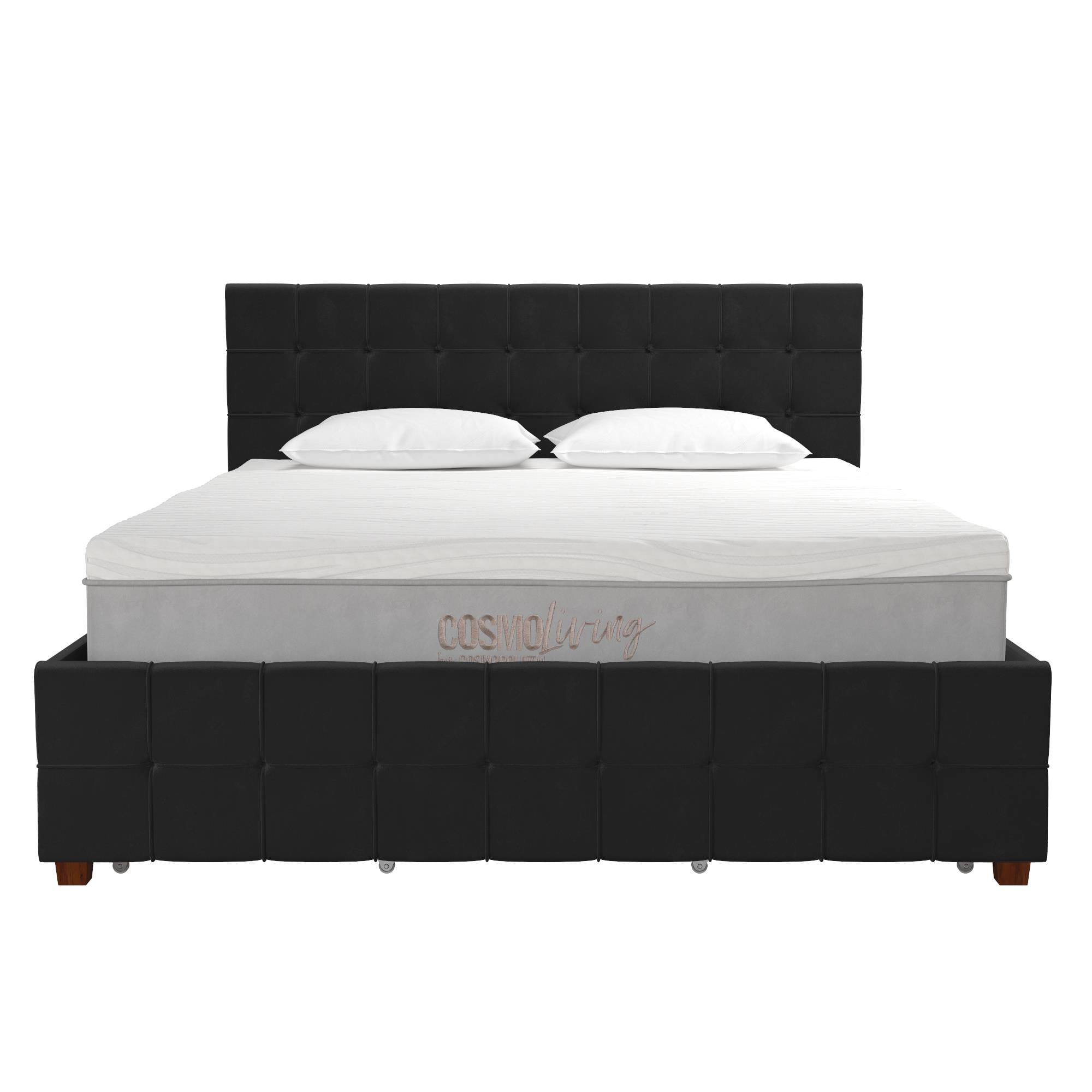 CosmoLiving by Cosmopolitan Elizabeth Upholstered Bed with Storage