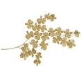 thumbnail image 1 of CosmoLiving by Cosmopolitan Gold Metal Orchid Floral Wall Decor with Stem, 1 of 7