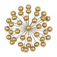 thumbnail image 1 of CosmoLiving by Cosmopolitan Gold Metal Starburst Wall Decor with Orb Detailing, 1 of 9