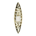 thumbnail image 1 of CosmoLiving by Cosmopolitan Gold Stainless Steel Pillar Wall Sconce with Hammered Pattern, 1 of 8