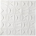 thumbnail image 1 of CosmoLiving by Cosmopolitan White Wooden Handmade Intricately Carved Geometric Wall Decor, 1 of 7