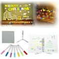 thumbnail image 1 of Cosmody LED Drawing Board, Erasable Drawing Board with Night Light, 2025 New Writing Acrylic Message Board, With Adjustable Holder and 7 Colorful Pens for Office/School/Home, 1 of 7