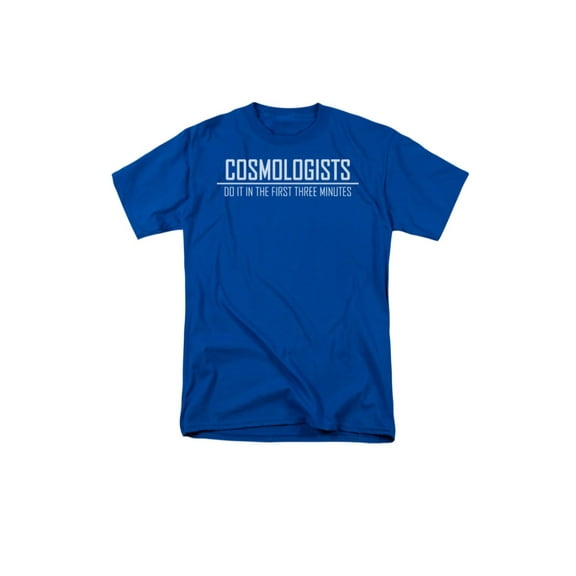 Cosmologists Do It In The First Three Minutes Innuendo Saying Adult T-Shirt