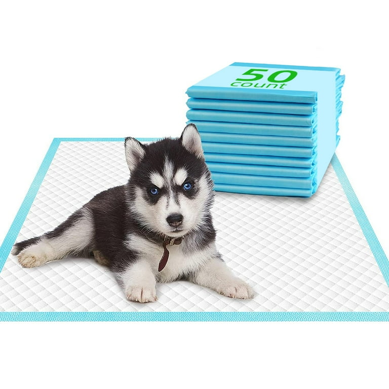 Costway 200 PCS 24'' x 24'' Puppy Pet Pads Dog Cat Wee Pee Piddle Pad  training underpads