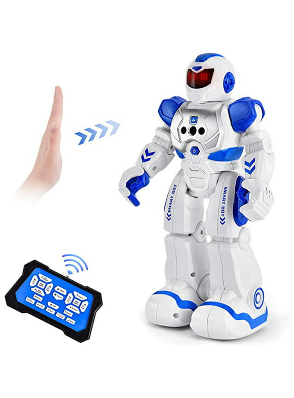Cosmonic Remote Control Robot Singing Dancing Programmable with Infrared Gesture Age 3 -8 Blue