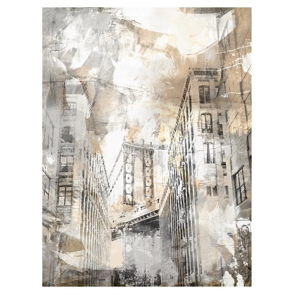 Cosmopolitan 2 by Willowbrook Fine Art Canvas Art Print