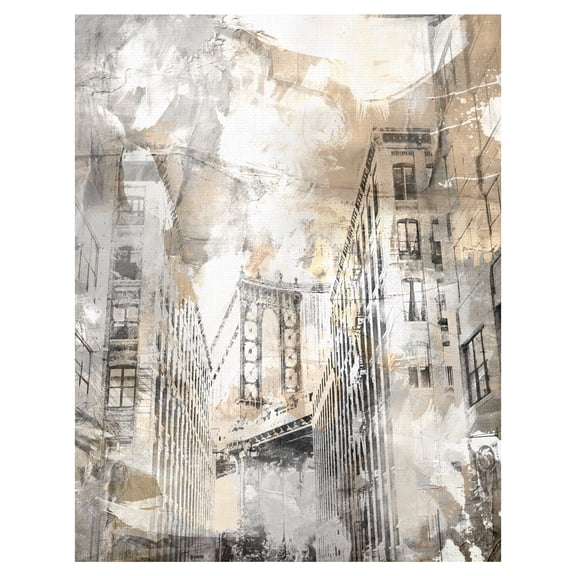 Cosmopolitan 2 by Willowbrook Fine Art Canvas Art Print