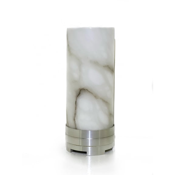 Cosmopolitan Candle Co Tealight Candle Spanish Alabaster Natural Stone Luminary Candle Holder