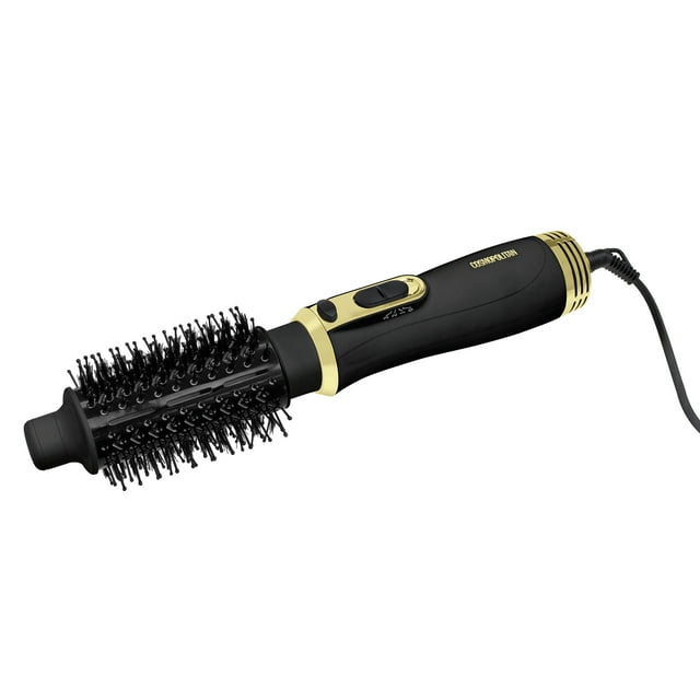 Cosmopolitan Hot Airstyler Brush (Black/Gold)