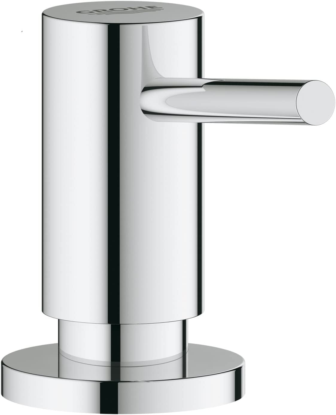 Graphite Modern Brass Soap and Lotion Dispenser