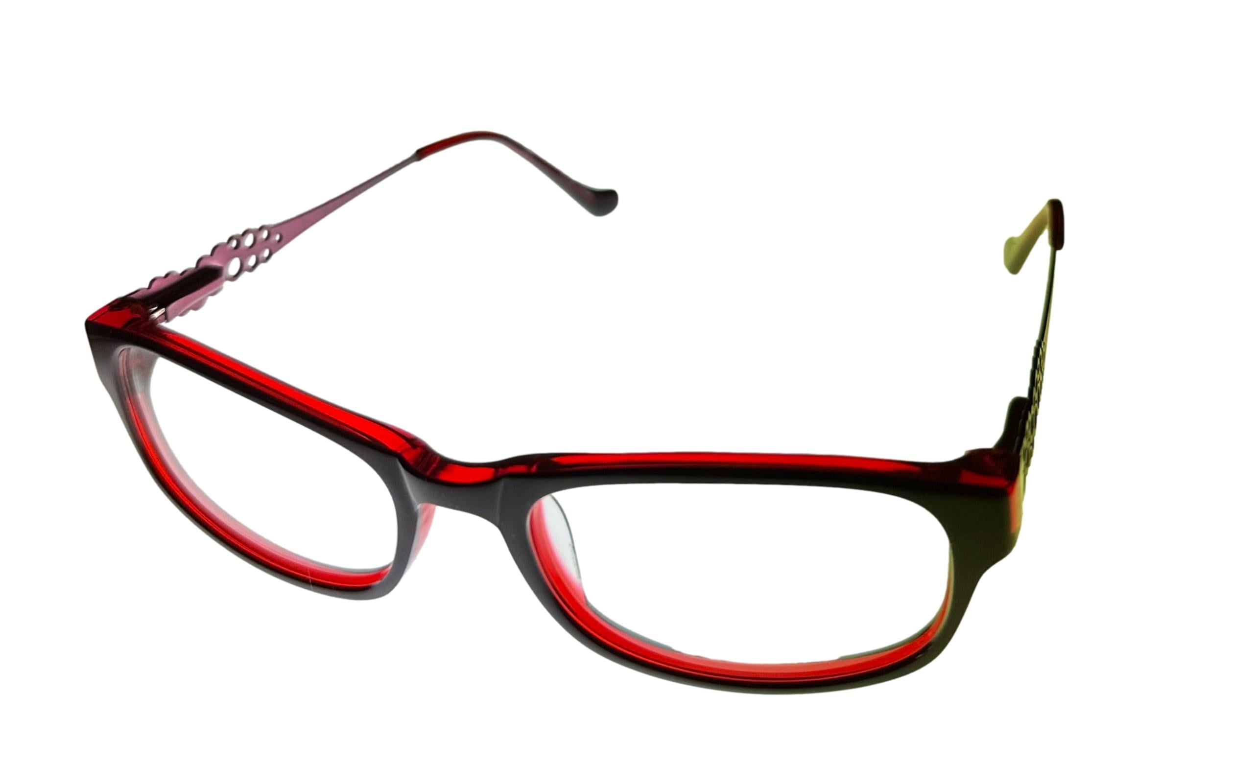 Cosmopolitan Eyeglasses Cosmo 414 Red Marine Designer Frames Only Red 52-20-135 Cosmopolitan Eyeglasses Cosmo 427 Red Marine Frames 54 [] 18  main image 4