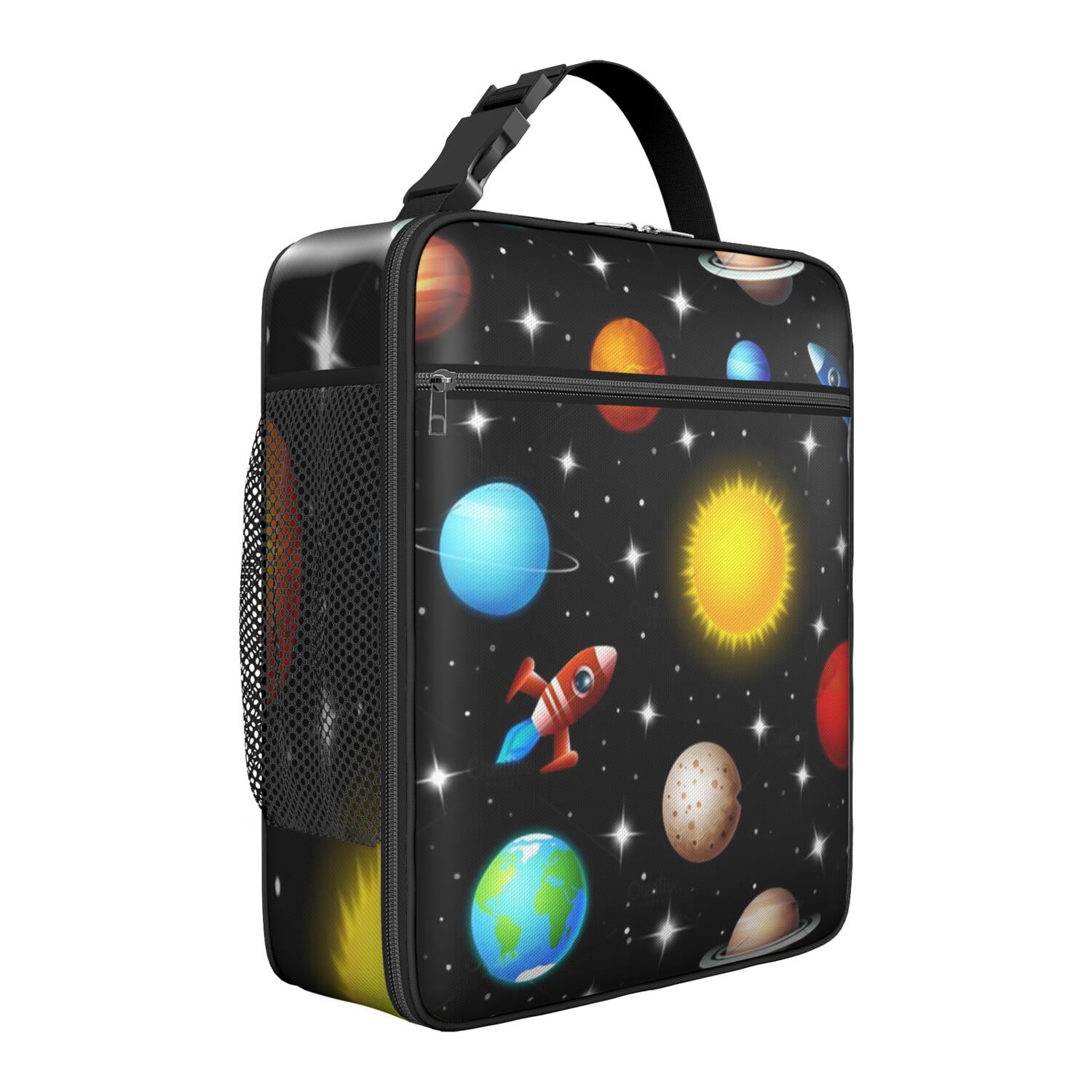 Cosmos Alien Lunch Bag – Rocket Nebula Space Galaxy Insulated Lunch Box ...
