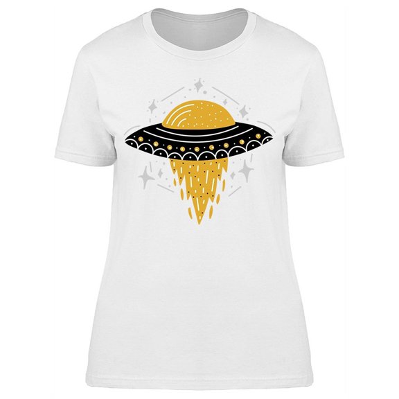 Cosmos Alien Ship Tee Women's -Image by Shutterstock