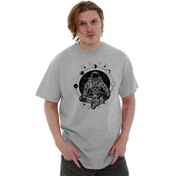Cosmos Astronaut Space Stylish Men's Graphic T Shirt Tees Brisco Brands S