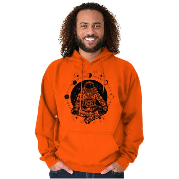 Cosmos Astronaut Space Stylish Unisex Plus Fleece Graphic Hoodie Brisco Brands 2X