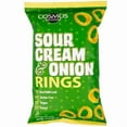 thumbnail image 1 of Cosmos Creations Premium Puffed Corn - Sour Cream and Onion Rings - Gluten Free Non-GMO 3.5 oz â€¦, 1 of 2