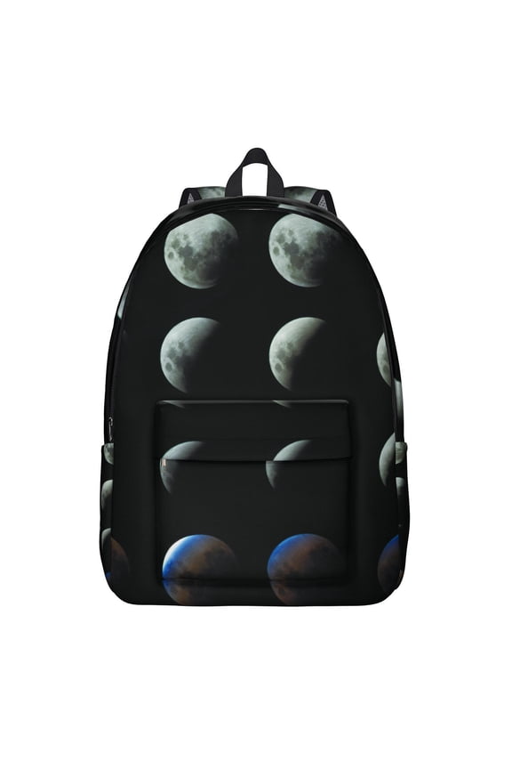 Cosmos Design Backpack - Celestial Nebula Waterproof Backpack for Space Enthusiasts, Large Capacity College Bookbag with Reinforced Straps & Front Pocket