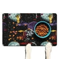 thumbnail image 1 of Cosmos Dog Food Mat, Space and Galaxy Aesthetic Pet Feeding Mat, Non-Slip Absorbent Pad, Star Constellation Design, Easy Clean, 1 of 3