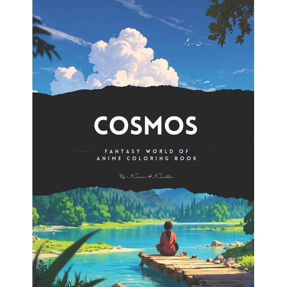 Cosmos: Fantasy world of Anime Coloring book by - Kiran H Kamble (Paperback)