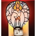 thumbnail image 1 of Cosmos Gifts 10506 Mosaic Glass Angel Nightlight, 3-1/2-Inch, 1 of 3
