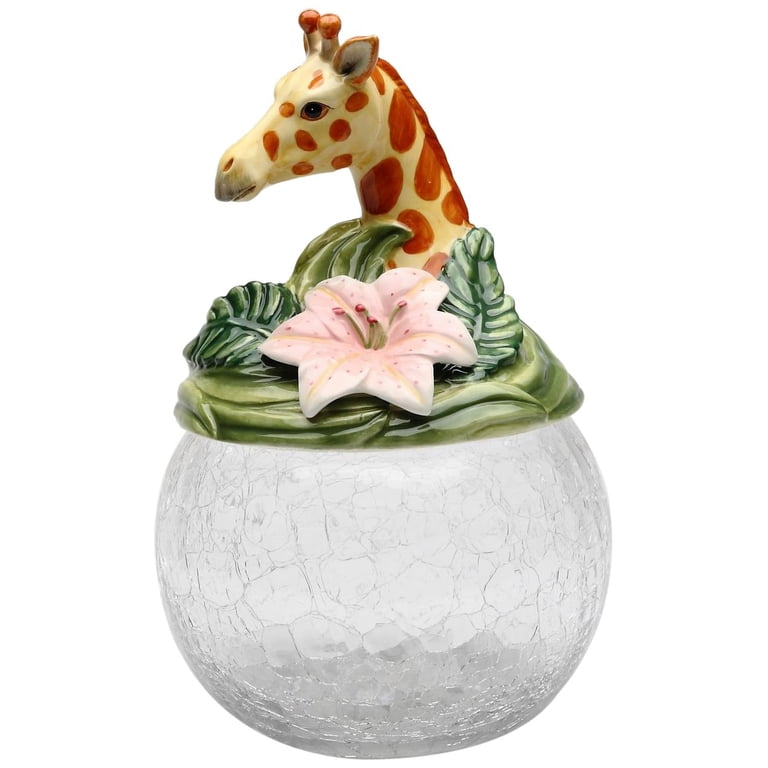 Christmas Owl Cookie Jar – Ceramic, Decorative Holiday Storage, Gift Boxed